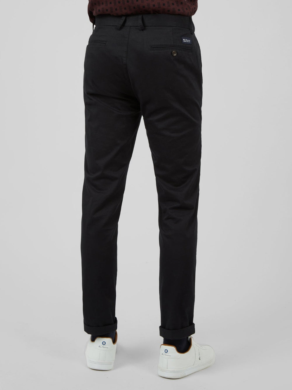 Pantalon Ben Sherman Signature Skinny Stretch Chino Noir | RNF-17388199